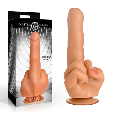 Master Series The Finger Flesh 21.3 Cm Giant Finger Dildo - DONGS