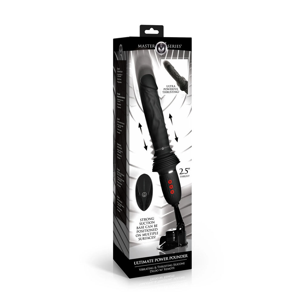Master Series Ultimate Power Pounder Thrusting Vibrator - Naughty by Nature Adult Store