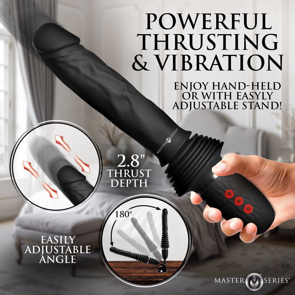 Master Series Ultimate Power Pounder Thrusting Vibrator - Naughty by Nature Adult Store