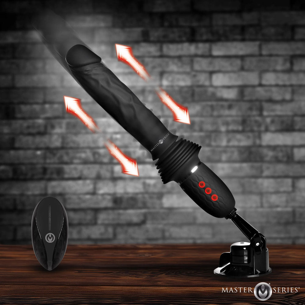 Master Series Ultimate Power Pounder Thrusting Vibrator - Naughty by Nature Adult Store