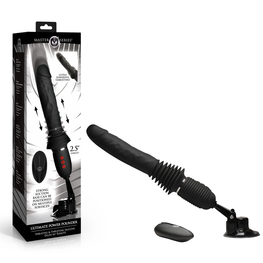 Master Series Ultimate Power Pounder Thrusting Vibrator - Naughty by Nature Adult Store