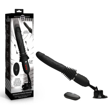 Master Series Ultimate Power Pounder Thrusting Vibrator - Naughty by Nature Adult Store