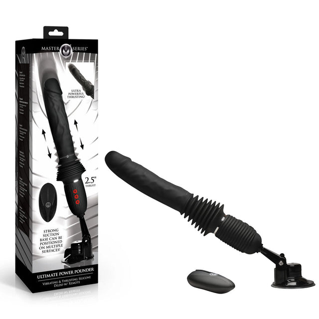 Master Series Ultimate Power Pounder Thrusting Vibrator - Naughty by Nature Adult Store