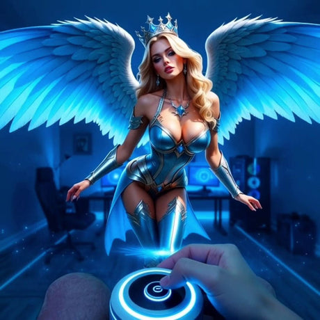 MASTURS Eloa Sucking & Vibrating Auto Stroker with AR Experience - MASTURBATORS