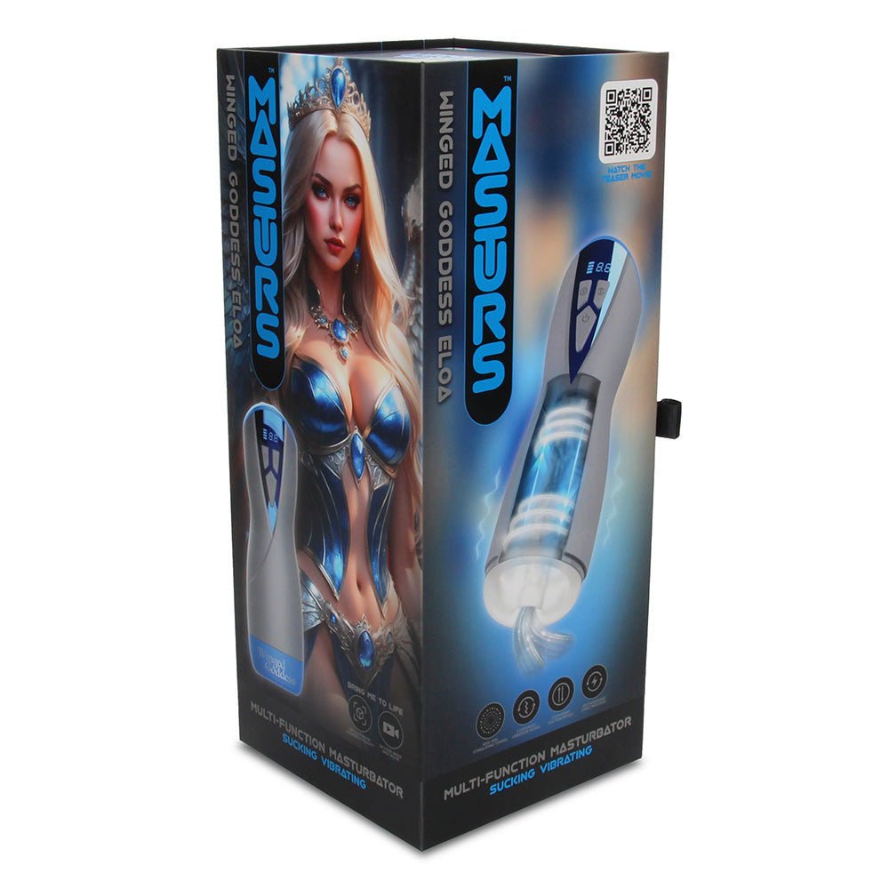 MASTURS Eloa Sucking & Vibrating Auto Stroker with AR Experience - MASTURBATORS