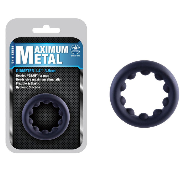 Maximum Metal - Black 35 mm Cock Ring - COCK RINGS