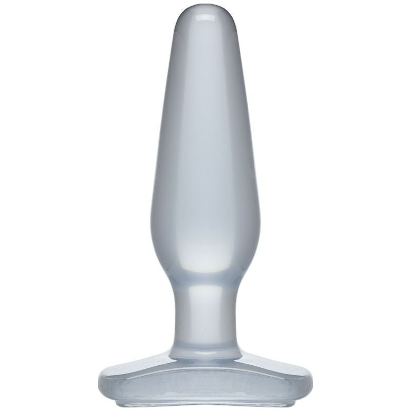 Medium Butt Plug Clear - Adult Toys