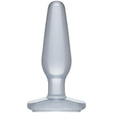 Medium Butt Plug Clear - Naughty by Nature Adult Store