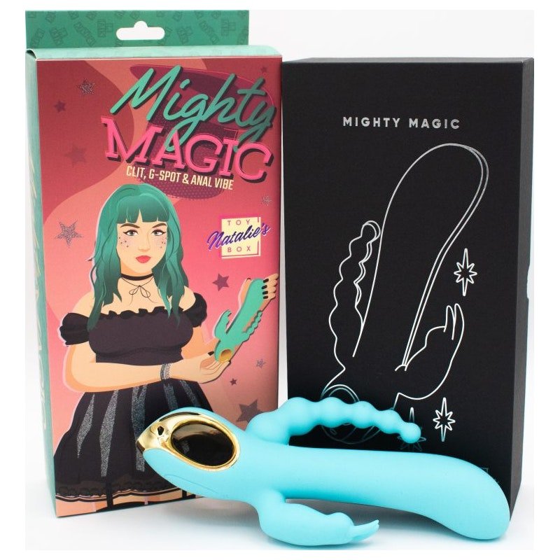 Mighty Magic Clit, G - Spot & Anal Vibrator - Adult Toys