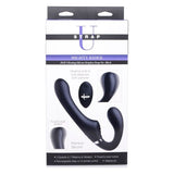 Mighty Rider 10X Strapless Strap - On Black w Remote - Adult Toys