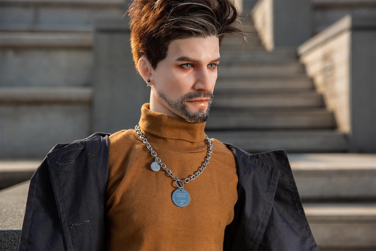 Mike 135cm Qita Male Sex Doll With Silicone Head - Sex doll