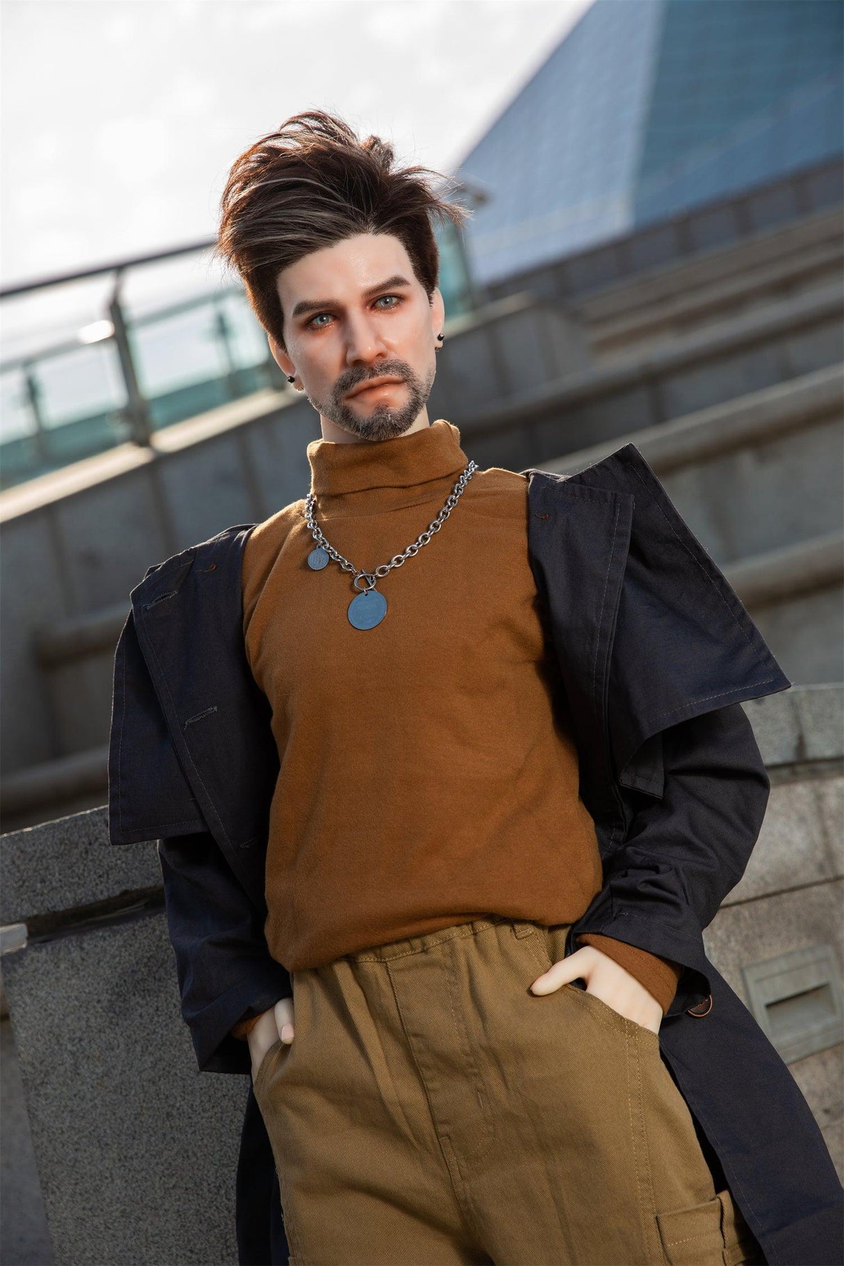 Mike 135cm Qita Male Sex Doll With Silicone Head - Sex doll