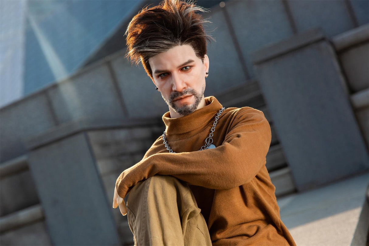 Mike 135cm Qita Male Sex Doll With Silicone Head - Sex doll