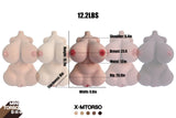 Mini Sex Doll Torso - X Suntan | 🔹CLM(Climax Doll) Classic🔹 - Naughty by Nature Adult Store