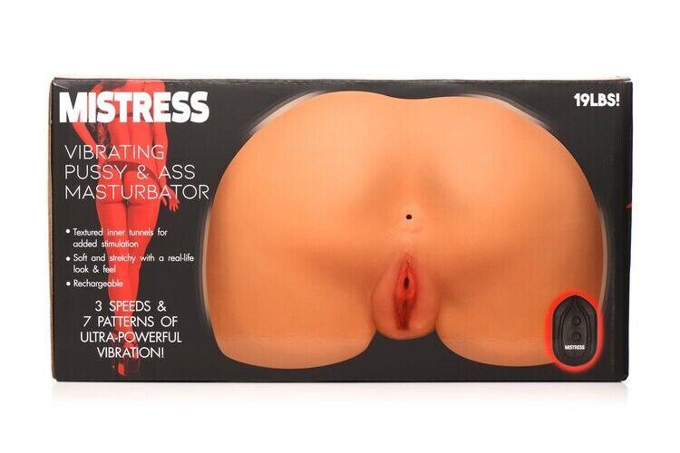 MISTRESS 3D VIBRATING PUSSY & ASS MASTURBATOR - Sex Doll