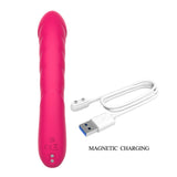 Monica Party Up Pink Rabbit Vibrator – Dual Motor USB Rechargeable - VIBRATORS