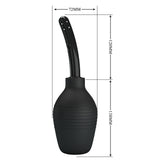 MR PLAY Anal Douche - Black 310 ml Capacity - HEALTH CARE - Naughty by Nature Adult Store