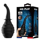 MR PLAY Anal Douche M6 - Black - 330 ml Capacity - HEALTH CARE - Naughty by Nature Adult Store
