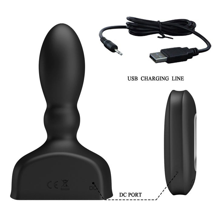 MR PLAY Inflatable Anal Plug - Inflatable with Wireless Remote - Naughty by Nature Adult Store