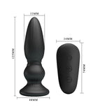MR PLAY Powerful Vibrating Anal Plug with Remote - Naughty by Nature Adult Store