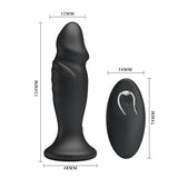 MR PLAY Powerful Vibrating Anal Plug with Remote 2.4cm - Naughty by Nature Adult Store