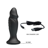 MR PLAY Powerful Vibrating Anal Plug with Remote 2.4cm - Naughty by Nature Adult Store