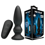MR PLAY Powerful Vibrating Anal Plug with Remote - Naughty by Nature Adult Store