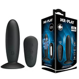 MR PLAY Remote Control Vibrating Anal Plug with Wireless Remote - Naughty by Nature Adult Store