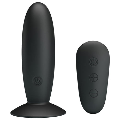 MR PLAY Remote Control Vibrating Anal Plug with Wireless Remote - Naughty by Nature Adult Store