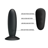 MR PLAY Remote Control Vibrating Anal Plug with Wireless Remote - Naughty by Nature Adult Store