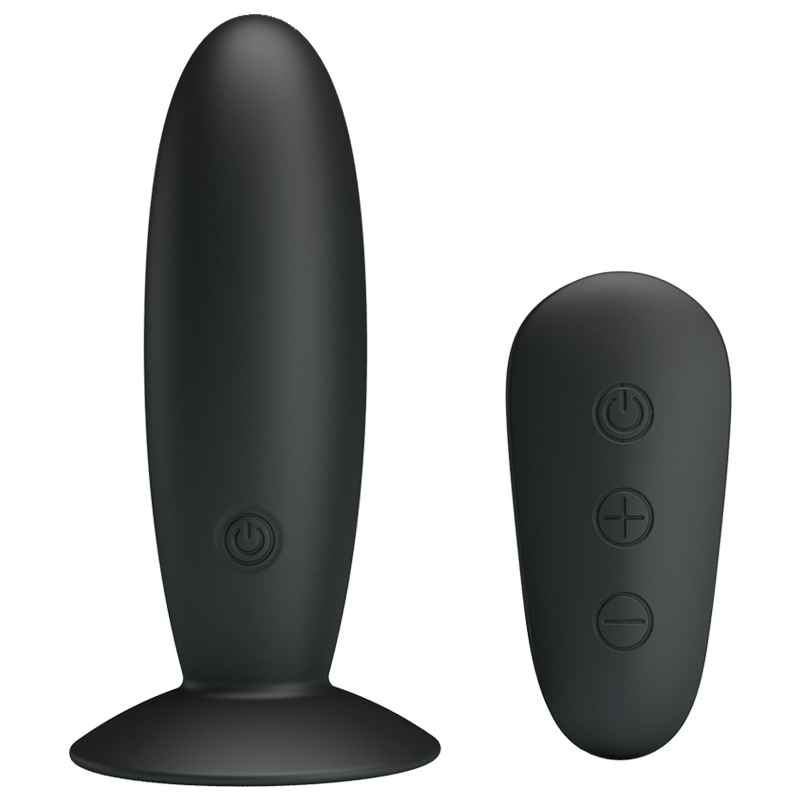 MR PLAY Remote Control Vibrating Anal Plug with Wireless Remote - Naughty by Nature Adult Store