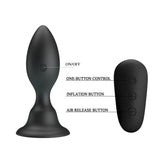 MR PLAY Vibrating Anal Plug - 10.8 cm Rechargeable with Remote - Naughty by Nature Adult Store