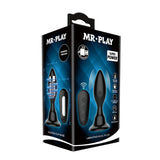 MR PLAY Vibrating Anal Plug - 10.8 cm Rechargeable with Remote - Naughty by Nature Adult Store