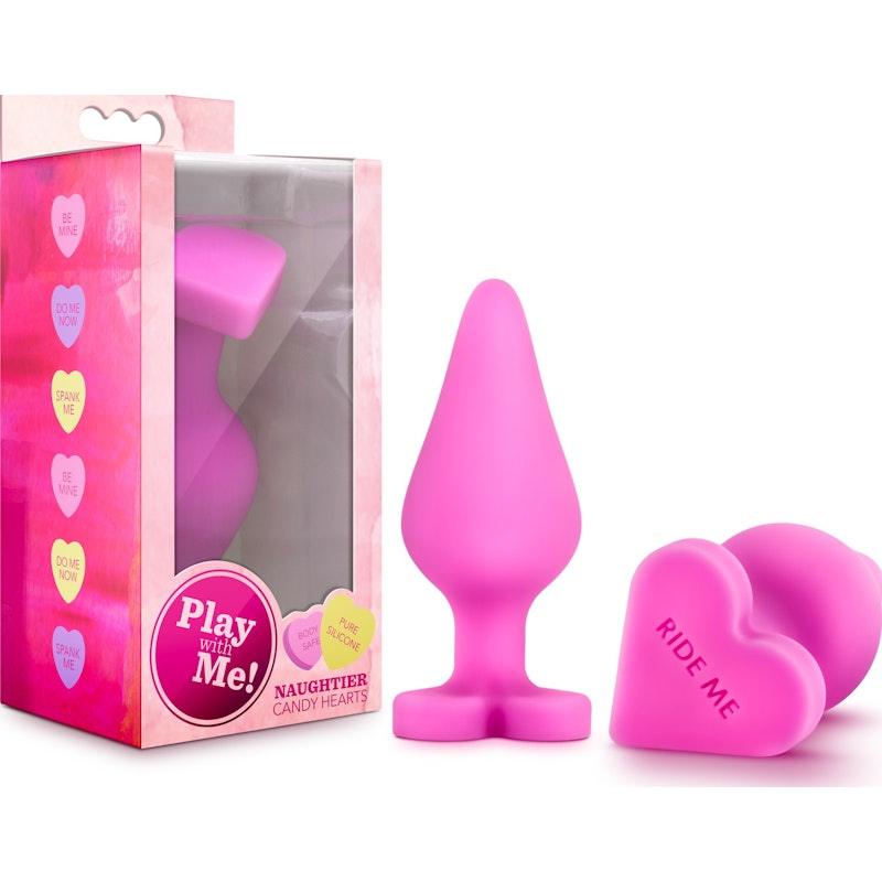 Naughtier Candy Heart Ride Me - Adult Toys