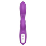 Naughty Heating Rabbit Vibrator Purple - Adult Toys