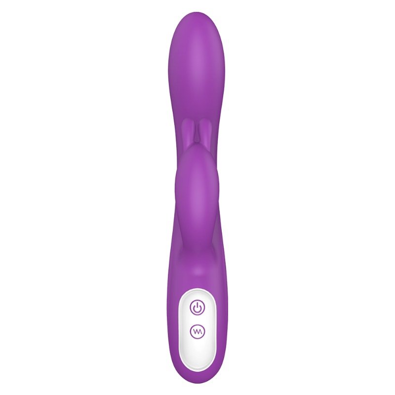 Naughty Heating Rabbit Vibrator Purple - Adult Toys