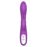 Naughty Heating Rabbit Vibrator Purple - Adult Toys