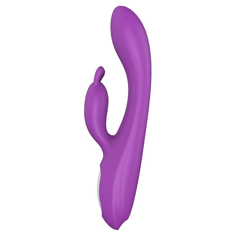 Naughty Heating Rabbit Vibrator Purple - Adult Toys