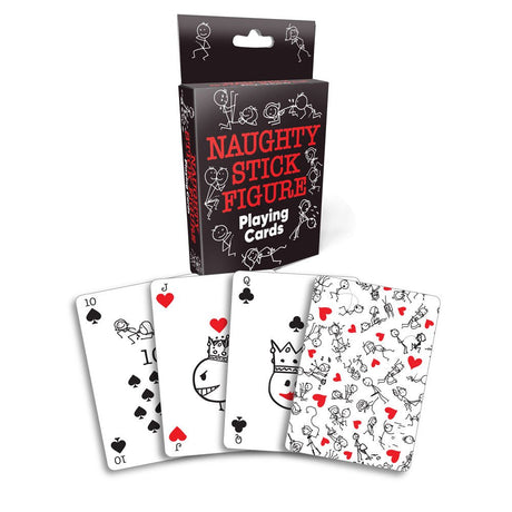 Naughty Stick Figure Playing Cards - GAMES - Naughty by Nature Adult Store