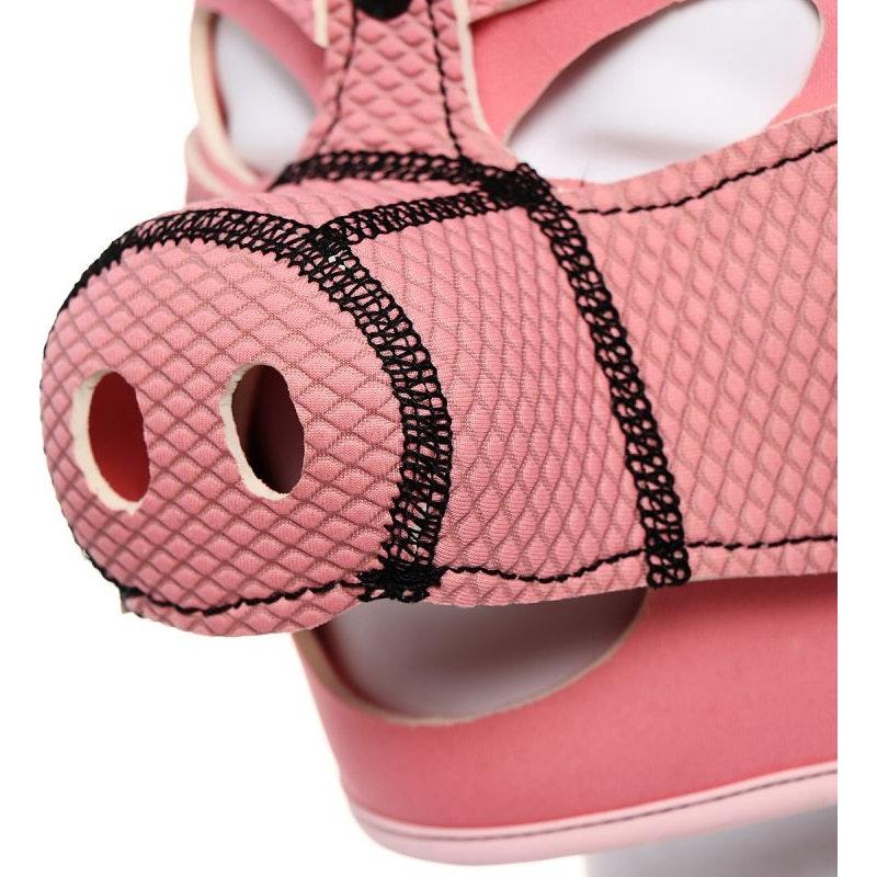 Neoprene Pig Mask Pink - Adult Toys