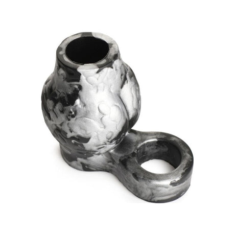 Night Prowler Silicone Penis Sleeve and Ball Stretcher - Adult Toys