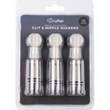 Nipple and Clit Suckers 3 Pc - Adult Toys