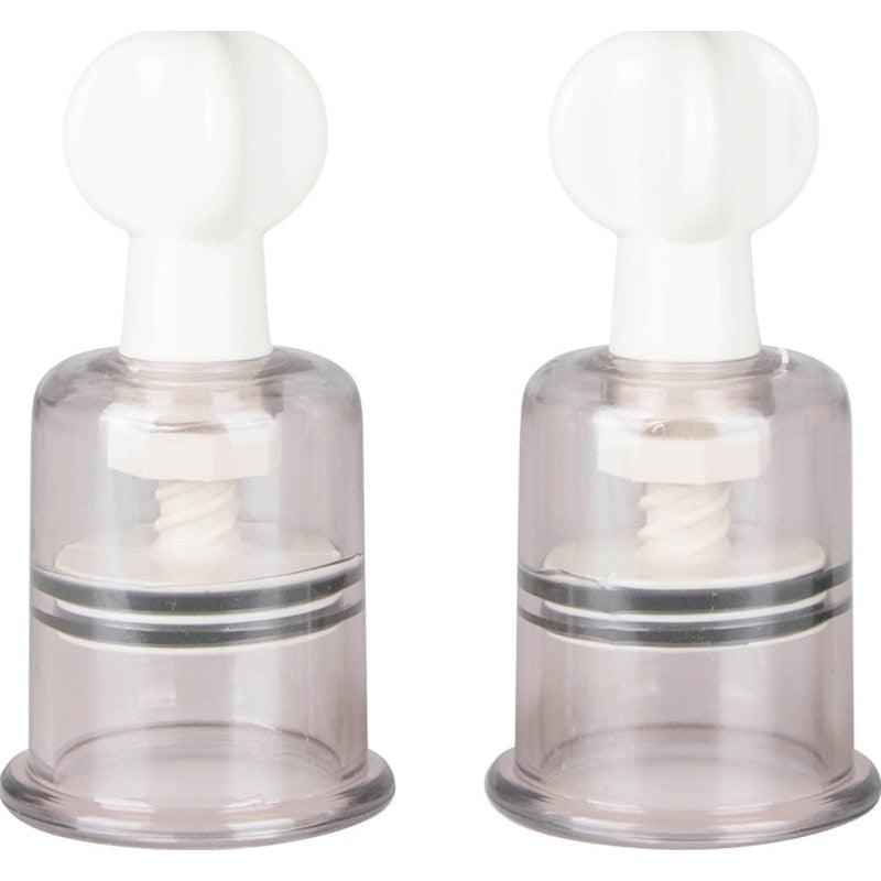 Nipple and Clit Suckers Large 2 Pc - Adult Toys