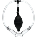 Nipple Pumping System with Dual Cylinders - Adult Toys