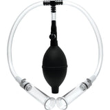 Nipple Pumping System with Dual Cylinders - Adult Toys