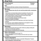 Numb Desensitizing Water Based Lubricant with Lidocaine - Lotions & Potions