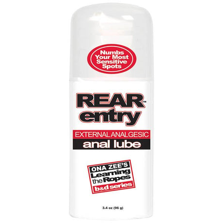 Ona Zee's Rear Entry - Desensitising Anal Lubricant - 96 g Bottle - LOTIONS & LUBES