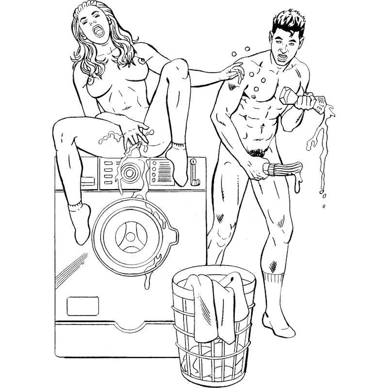 Orgasms Everywhere Colouring Book - Naughty by Nature Adult Store