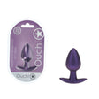OUCH! Anal Plug - Metallic Purple Medium Butt Plug - ANAL TOYS