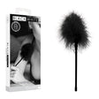 OUCH! Black & White Feather Tickler - Black - BONDAGE - TOYS